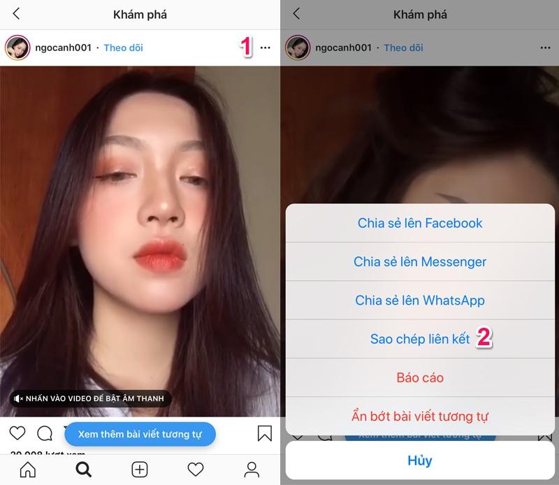 Tải video từ Instagram bằng Siri Shortcuts