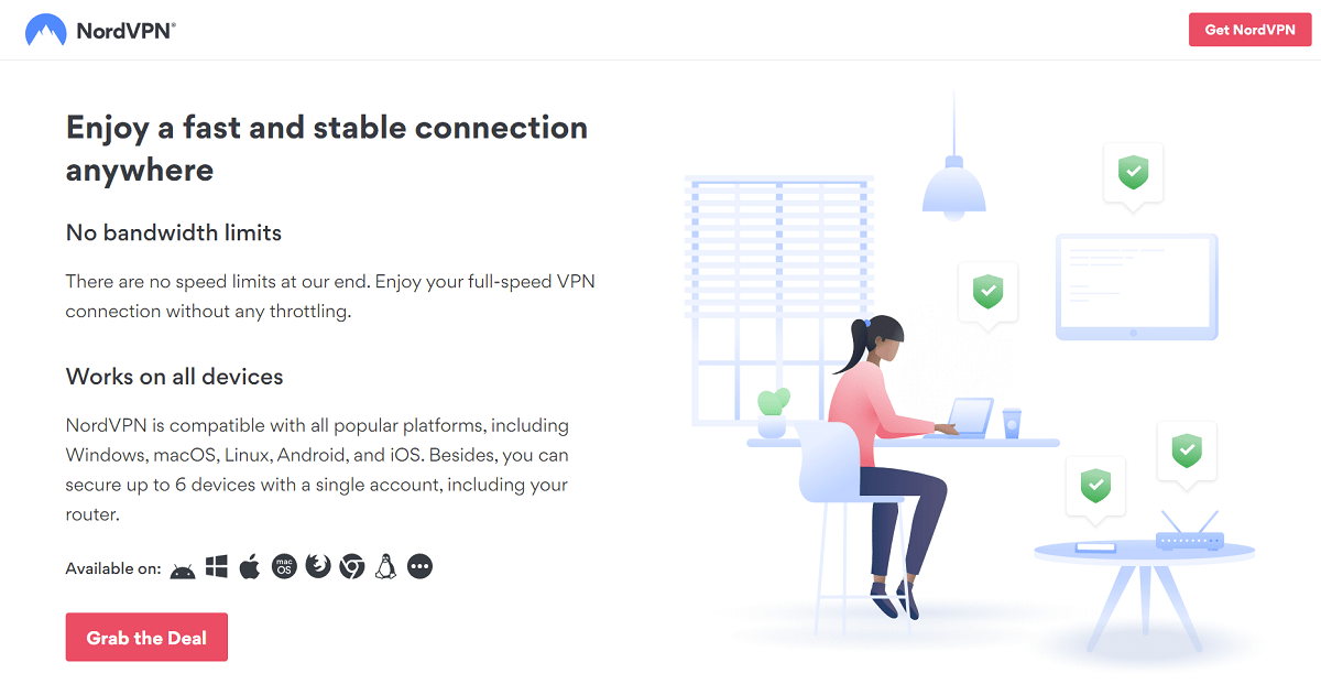 tính năng chính của tài khoản Nordvpn