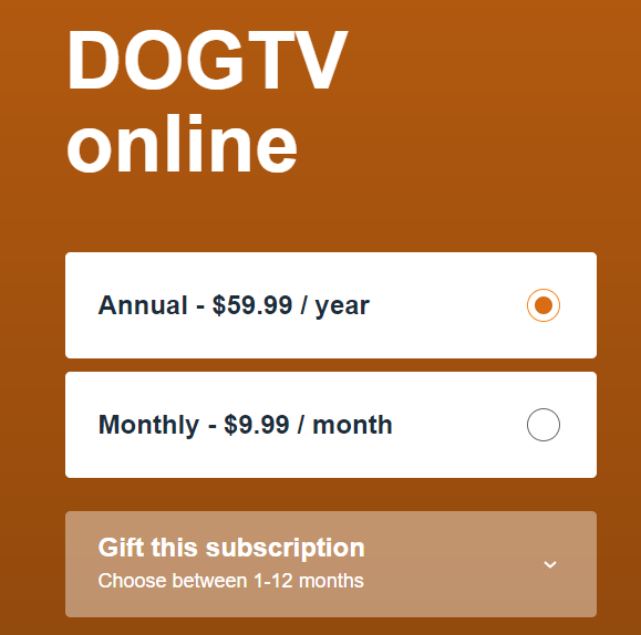 Tài khoản Dog TV Premium 2