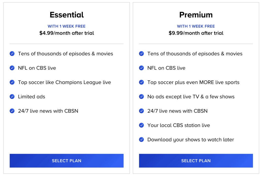 tài khoản Paramount plus 2